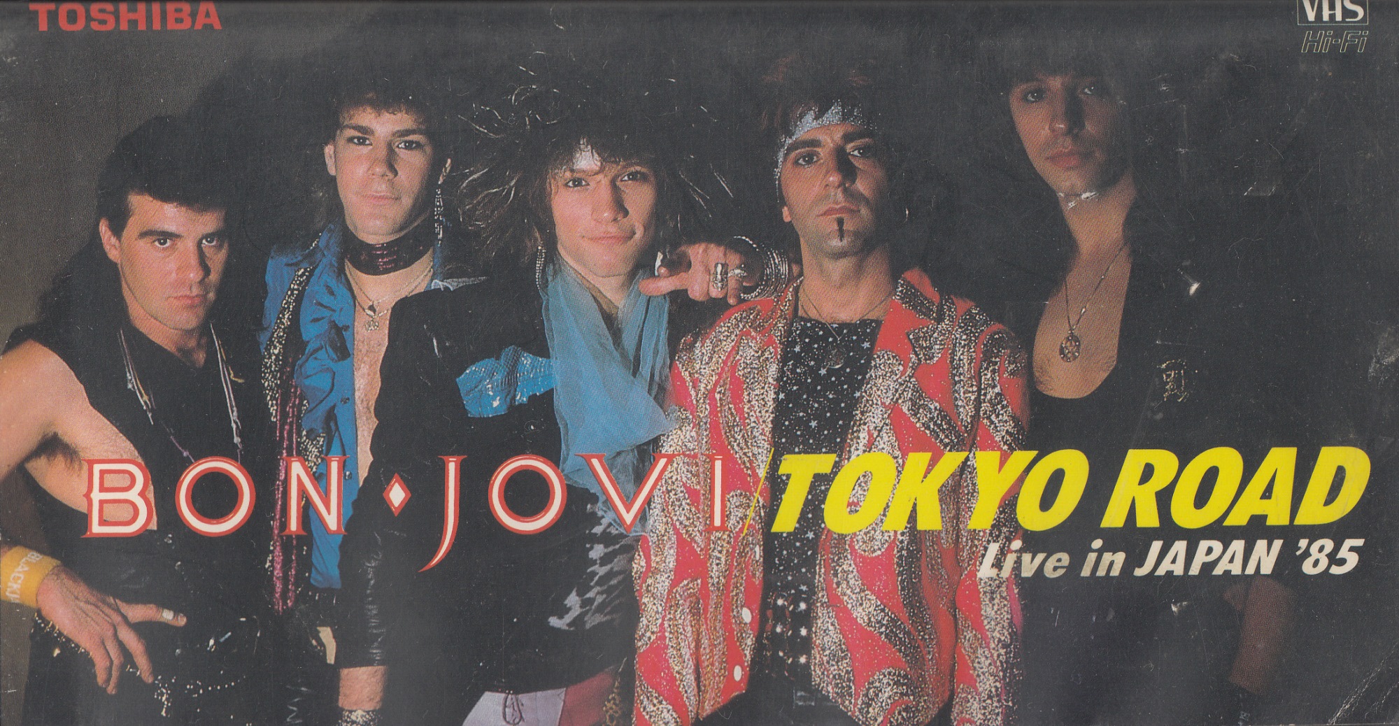 Bon Jovi Tokyo Road Live In Japan 85 Vhs Japan 1985 Redbank S Bon Jovi Collection