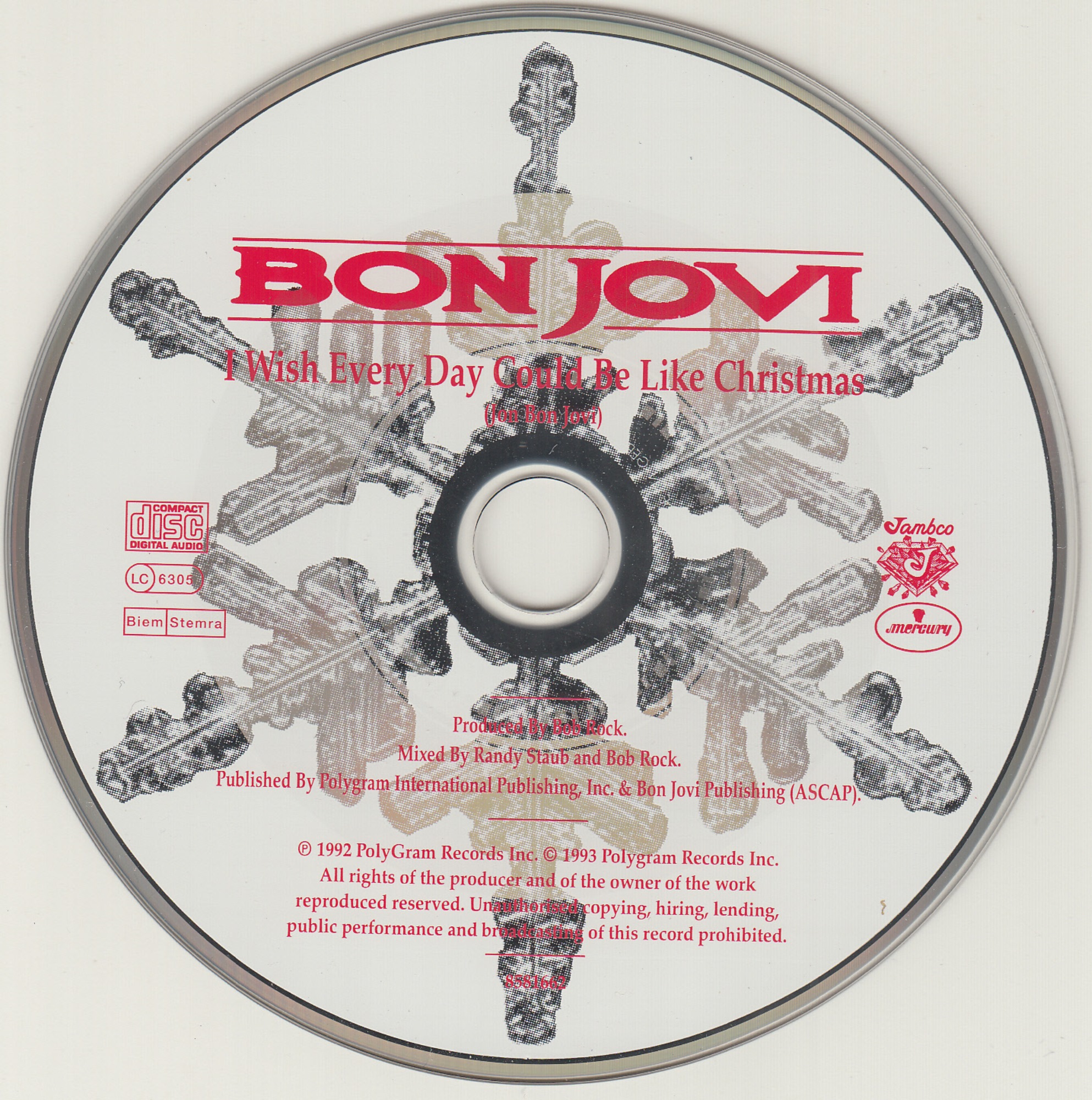 I Wish Everyday Could Be Like Christmas (Promo CD,GERMANY